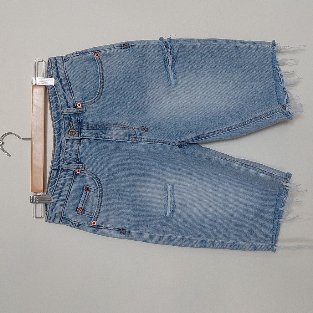 Ksubi mid-rise Jean shorts